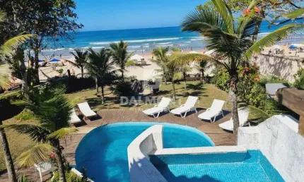 Mansão frente ao mar de geribá - búzios - 510m² e 1500m² de terreno.