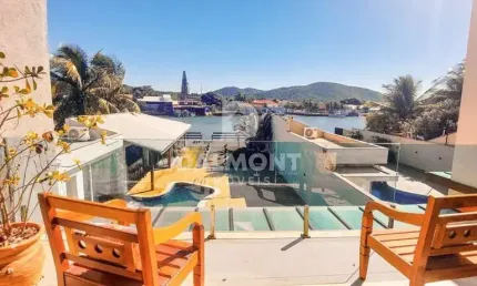 Ogiva - Cabo Frio/RJ - Casa de Alto Padrão com vista e acesso ao Canal do Itajuru.