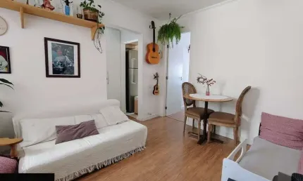 Apartamento Perto do Parque da Água Branca, Metro Barra Funda, 1 dormitório e 1 vaga com Portaria 24 hs