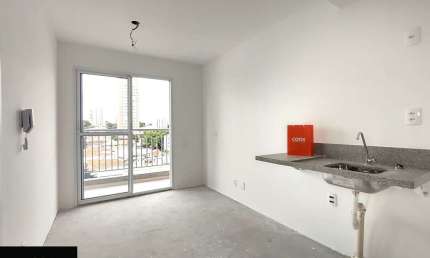 Apartamento ( Studio) com 1 Dormitório na Vila Romana, Novo, Vista Livre. Banheiro com Janela
