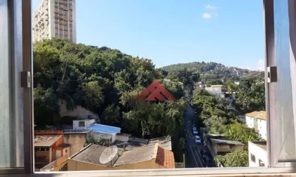 Quarto e Sala à Venda no Centro de Niterói, Rua Marques de Paraná, Varanda, Vaga de Garagem, Lazer, 56 m², R$ 300.000,00