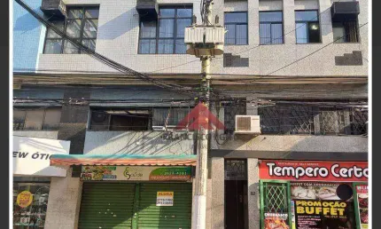 Excelente Sala comercial no centro,toda montada,dois banheiros,andar inteiro,com 153m2,próximo ao terminal rodoviário das barcas.  localização previle