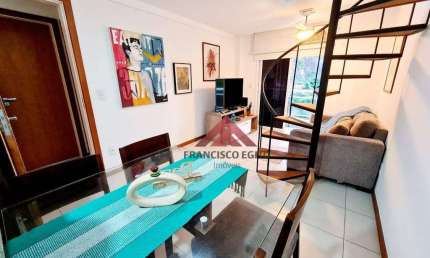 Cobertura com 1 dormitório à venda, 85 m² por R$ 748.000,00 - Itacoatiara - Niterói/RJ