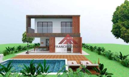 Casa com 4 quartos à venda, 208 m² por R$ 1.200.000 - Ubatiba - Maricá/RJ