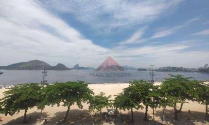 Apartamento Frente Praia de Icarai com varanda 4 quartos suite 2 vagas de garagem à venda, 240 m² por R$ 2.590.900 - Icaraí - Niterói/RJ