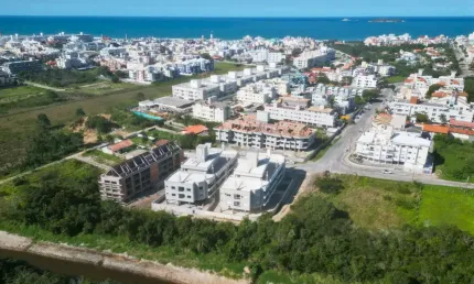 Apartamento mobiliado com 2 dormitórios na area norte da praia dos ingleses