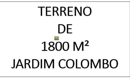 Terreno à venda na Rua Armando Barreto, Jardim Colombo, São Paulo