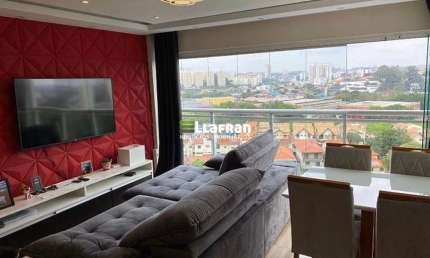 Apartamento com 3 quartos à venda na Rua das Gardênias, Parque Assunção, Taboão da Serra
