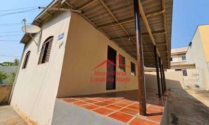 Casa com 2 dormitórios para alugar, 90 m² por R$ 1.000,00/mês - Jardim Guararapes - Londrina/PR