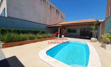 Casa com 2 dormitórios para alugar, 100 m² por R$ 2.400,00/mês - Residencial Portal do Sol - Londrina/PR