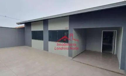 Casa com 3 dormitórios para alugar, 120 m² por R$ 2.200,00/mês - Roseira - Londrina/PR