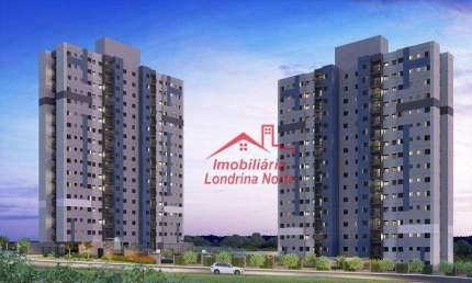 Apartamento com 2 dormitórios à venda, 55 m² por R$ 370.000 - Ever Vitta Norte Shopping - Pacaembu - Londrina/PR