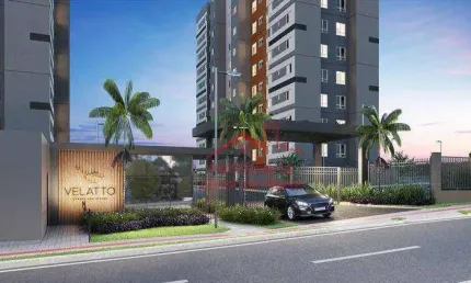 Apartamento à venda, 48 m² por r$ 299.000 - velatto san fernando - londrina/pr