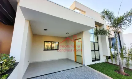 Casa com 3 dormitórios à venda, 103 m² por R$ 570.000 - Heimtal Park - Londrina/PR