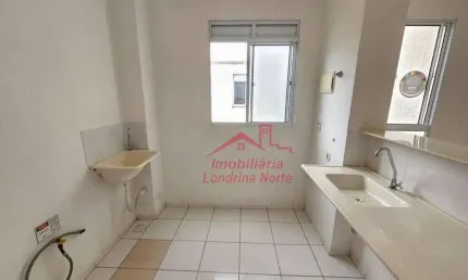 Apartamento com 2 dormitórios para alugar, 47 m² por R$ 1.150/mês - Jardim Maria Luiza - Londrina/PR