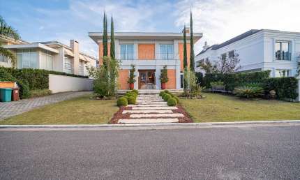 Casa em condomínio fechado com 4 quartos à venda na Rua das Gaivotas, 980, Alphaville Graciosa, Pinhais, 498 m2 por R$ 4.800.000