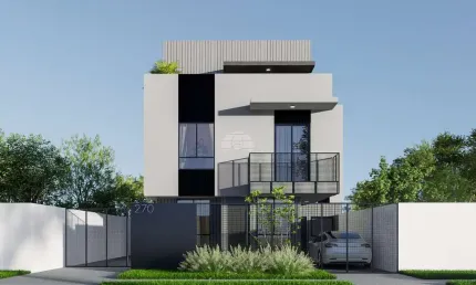 Casa em condomínio fechado com 3 quartos à venda na Rua Bernardino Iatauro, 270, Orleans, Curitiba, 170 m2 por R$ 950.000