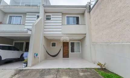 Casa em condomínio fechado com 3 quartos à venda na Rua Rio Jutaí, 290, Atuba, Curitiba, 110 m2 por R$ 480.000