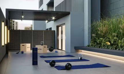 Apartamento com 1 quarto à venda na avenida república argentina, 1793, água verde, curitiba, 29 m2 por r$ 370.000