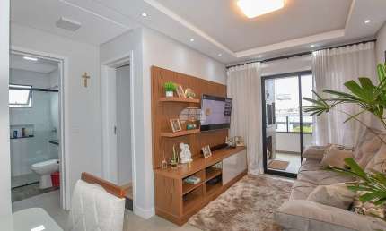 Apartamento com 2 quartos à venda na Rua Guaraqueçaba, 587, Cruzeiro, São José dos Pinhais, 63 m2 por R$ 445.000