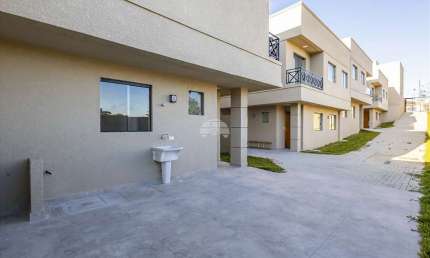 Casa em condomínio fechado com 3 quartos à venda na Rua Coronel Vergínio Leinig de Mello, 680, Abranches, Curitiba, 90 m2 por R$ 469.900