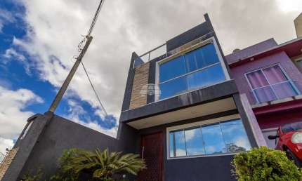Casa em condomínio fechado com 3 quartos à venda na Rua Cidade de Goioerê, 401, Alto Boqueirão, Curitiba, 140 m2 por R$ 650.000