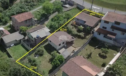 Terreno à venda na Rua Eugênio Flor, 1335, Taboão, Curitiba, 120 m2 por R$ 350.000