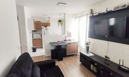 Apartamento com 2 quartos à venda na Rua Alfredo de Andrade, 75, Bonfim, Almirante Tamandaré, 40 m2 por R$ 179.000