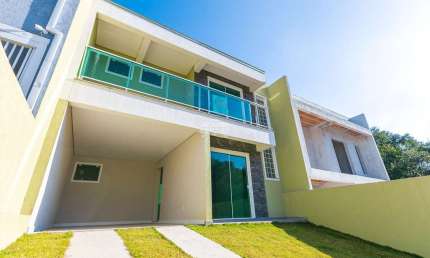 Casa em condomínio fechado com 4 quartos à venda na Rua Francisco Druzyk, 84, Águas Claras, Campo Largo, 135 m2 por R$ 540.000