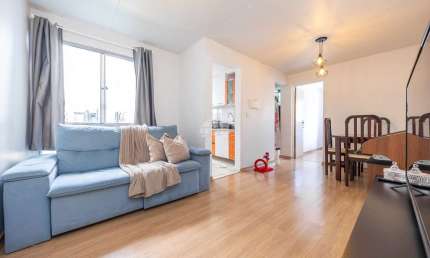 Apartamento com 2 quartos à venda na Alameda Bom Pastor, 3361, Costeira, São José dos Pinhais, 49 m2 por R$ 225.000