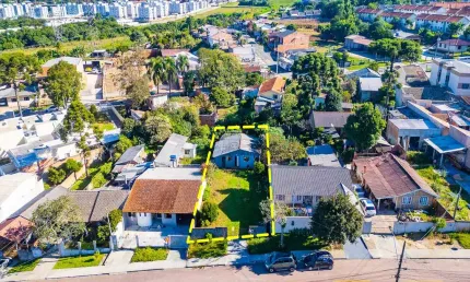 Terreno à venda na Rua Alfredo Voss, 276, Costeira, Araucária, 570 m2 por R$ 400.000