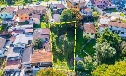 Terreno à venda na Rua Jornalista José Ernesto Ericksen Pereira, 104, Pilarzinho, Curitiba, 453 m2 por R$ 320.000