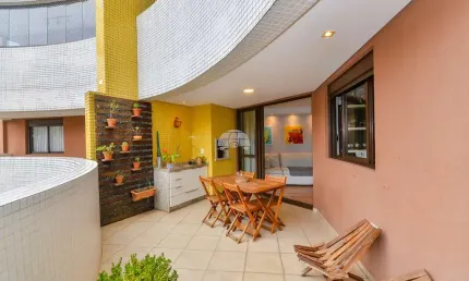 Apartamento com 3 quartos à venda na Rua Bento Viana, 404, Água Verde, Curitiba, 136 m2 por R$ 1.275.000