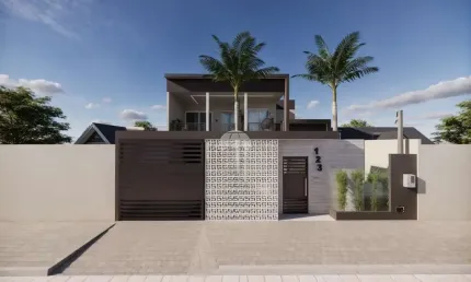 Casa com 5 quartos à venda na Rua 15, 168, Saint Etiene, Matinhos, 260 m2 por R$ 1.500.000