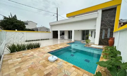 Casa com 5 quartos à venda na Rua Osíris Ricardo Dos Santos, 91, Balneário Betaras, Matinhos, 150 m2 por R$ 1.550.000