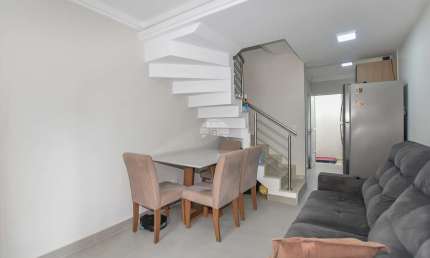 Casa em condomínio fechado com 2 quartos à venda na Rua Fernando de Noronha, 2940, Santa Cândida, Curitiba, 46 m2 por R$ 345.000