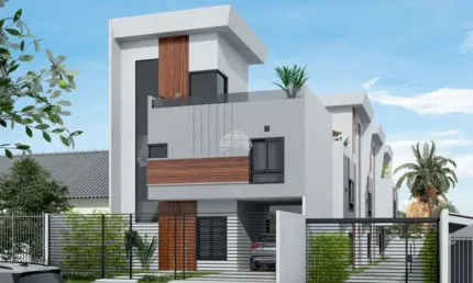 Casa em condomínio fechado com 3 quartos à venda na Rua Theodoro Gbur, 400, Tingui, Curitiba por R$ 750.000