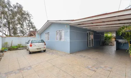 Casa com 3 quartos à venda na Rua Rafael de Queiroz, 156, Jardim Planalto, Colombo, 90 m2 por R$ 420.000