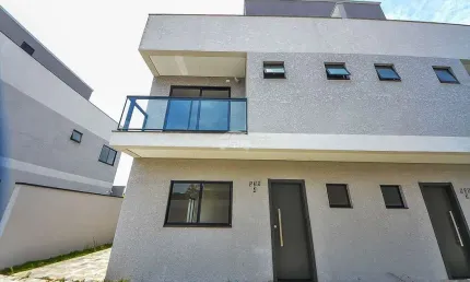 Casa em condomínio fechado com 3 quartos à venda na rua doutor heleno da silveira, 535, boqueirão, curitiba, 130 m2 por r$ 699.000