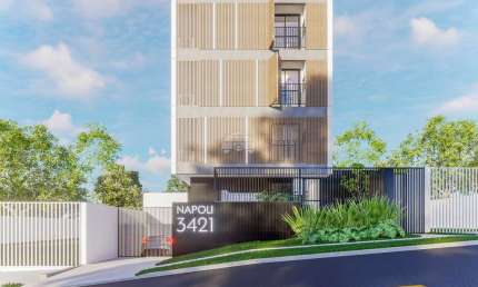 Kitnet / Stúdio à venda na Rua Augusto de Mari, 3421, Portão, Curitiba, 18 m2 por R$ 198.000