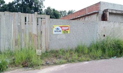 Terreno à venda na Rua Pau-brasil, 4184, Eucaliptos, Fazenda Rio Grande, 144 m2 por R$ 165.000