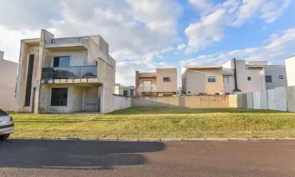 Terreno em condomínio fechado à venda na rua ângelo tozim, 230, campo de santana, curitiba, 112 m2 por r$ 155.000