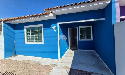 Casa em condomínio fechado com 2 quartos à venda na rua francisco quirino dos santos, 241, pioneiros, fazenda rio grande, 49 m2 por r$ 255.000