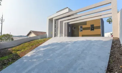 Casa com 3 quartos à venda na Rua Elpídio Scheved, 44, Vila Franca, Piraquara, 74 m2 por R$ 690.000