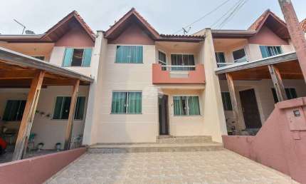 Casa em condomínio fechado com 3 quartos à venda na Rua São Francisco de Sales, 142, Alto Boqueirão, Curitiba, 80 m2 por R$ 480.000