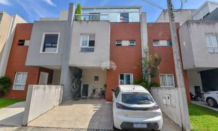 Casa em condomínio fechado com 3 quartos à venda na Rua Arthur Martins Franco, 405, Cidade Industrial, Curitiba, 155 m2 por R$ 750.000