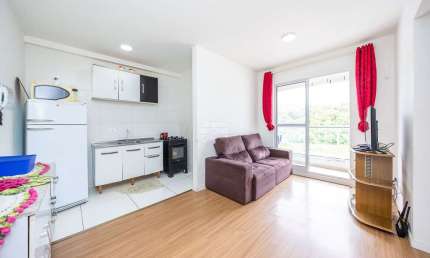 Apartamento com 2 quartos à venda na Rua Ângelo Zanetti, 795, Loteamento Itaboa, Campo Largo, 47 m2 por R$ 190.000