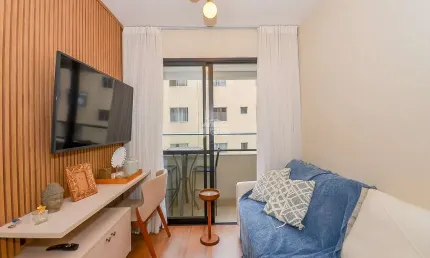 Apartamento com 1 quarto à venda na Rua Canadá, 1530, Bacacheri, Curitiba, 27 m2 por R$ 345.000