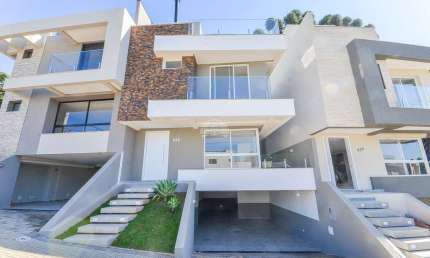 Casa em condomínio fechado com 3 quartos à venda na Rua Irma Schreiner Maran, 475, Santa Cândida, Curitiba, 211 m2 por R$ 1.250.000