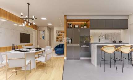 Apartamento com 3 quartos à venda na Rua Vitória, 337, Cabral, Curitiba, 91 m2 por R$ 1.513.900